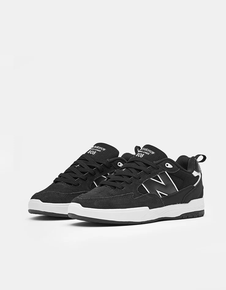 New Balance Numeric 808L Skate Shoes - Black/White - Image 3