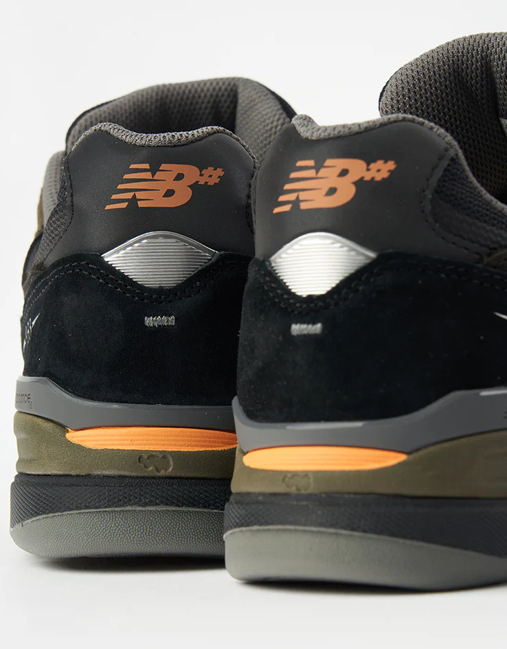 New Balance Numeric 933 Andrew Reynolds Skate Shoes - Black/Dark Olivine - Image 6