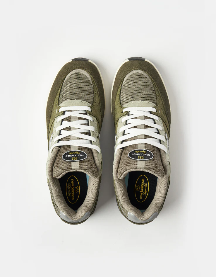 New Balance Numeric 933 Andrew Reynolds Skate Shoes - Olivine - Image 2