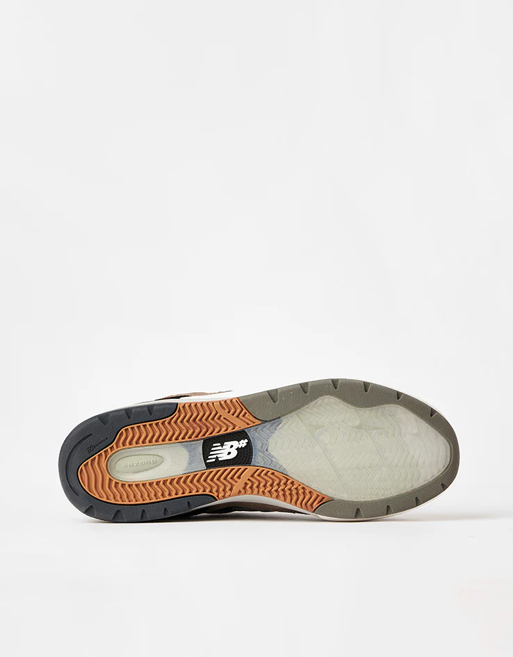 New Balance Numeric 933 Andrew Reynolds Skate Shoes - Tan/Grey - Image 2