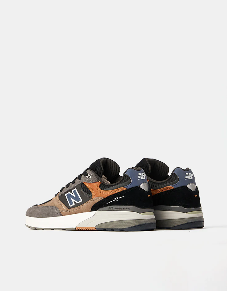 New Balance Numeric 933 Andrew Reynolds Skate Shoes - Tan/Grey - Image 5