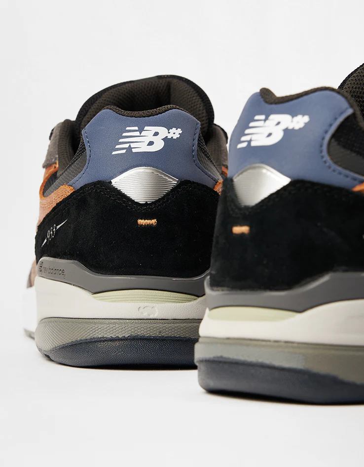 New Balance Numeric 933 Andrew Reynolds Skate Shoes - Tan/Grey - Image 7