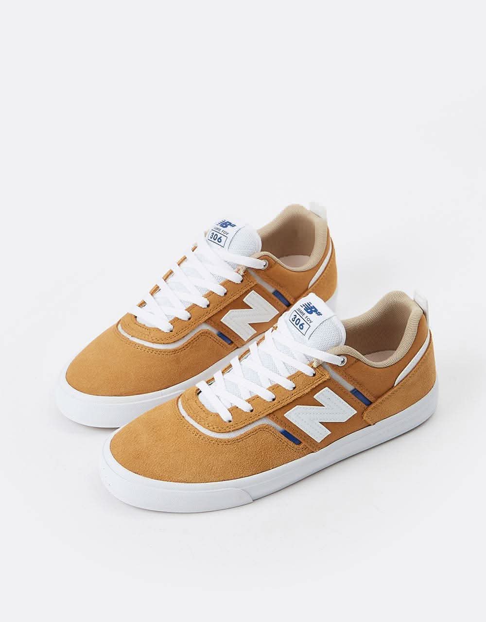 New Balance Numeric Jamie Foy 306 Skate Shoes - Curry/White - Image 2