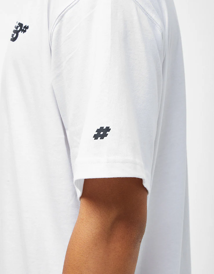 New Balance Numeric Small Logo T-Shirt - White - Image 4