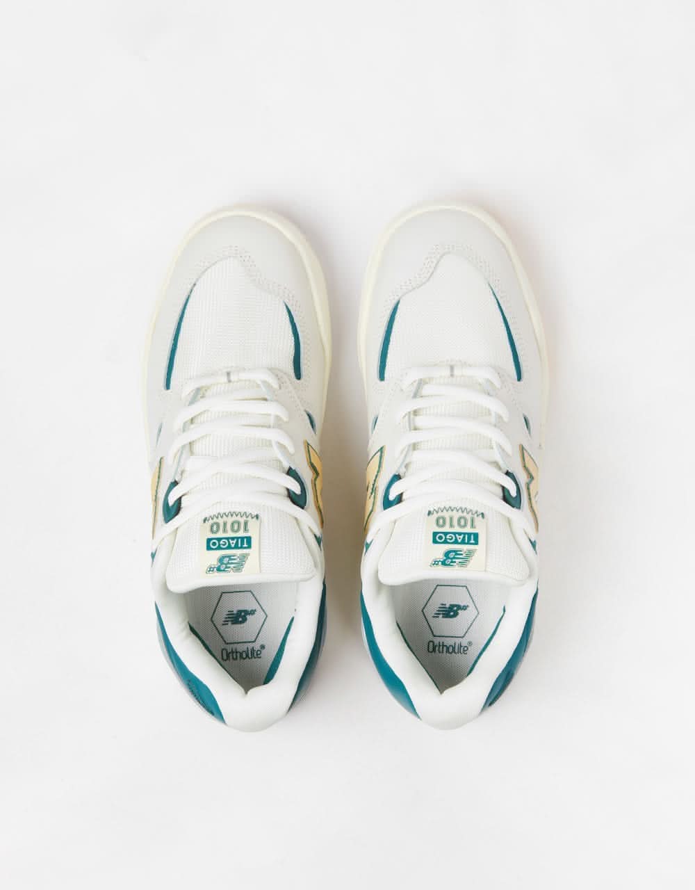 New Balance Numeric Tiago Lemos 1010 Skate Shoes - Sea Salt/Spuce - Image 5