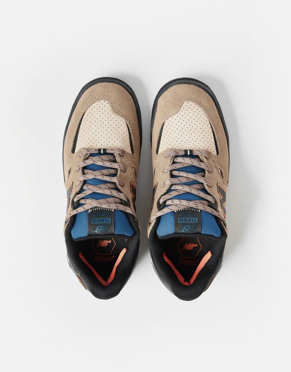 New Balance Numeric Tiago Lemos 1010 Skate Shoes - Tan/Black - Image 2