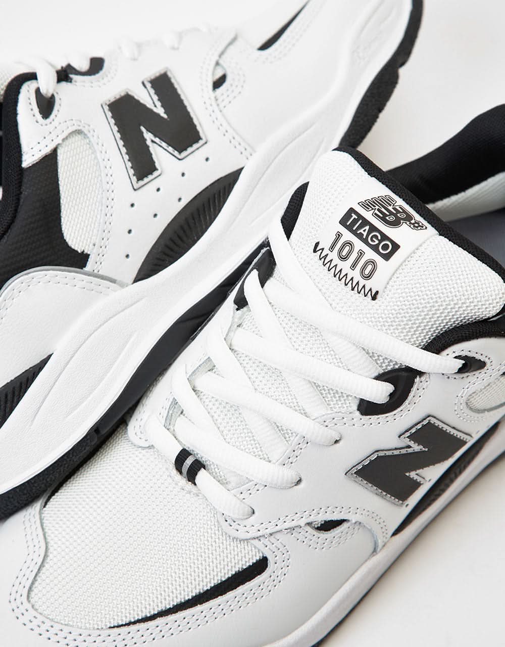 New Balance Numeric Tiago Lemos 1010 Skate Shoes - White/Black - Image 4