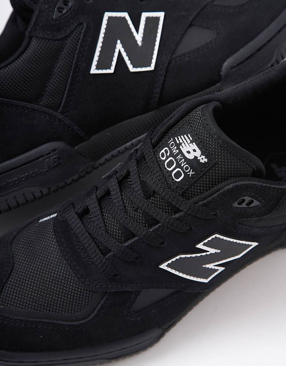 New Balance Numeric Tom Knox 600 Skate Shoes - Black/Black - Image 5