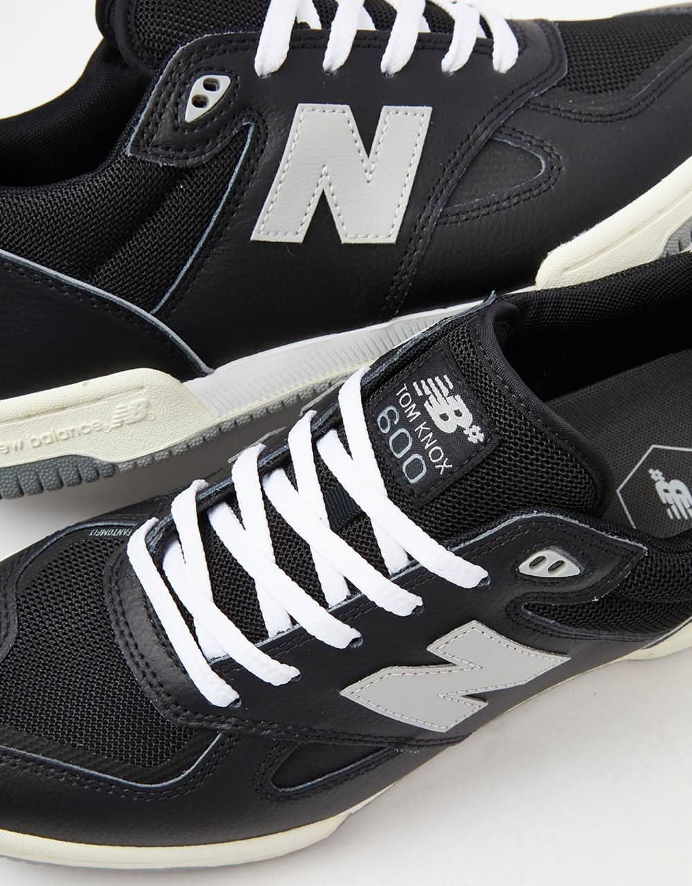 New Balance Numeric Tom Knox 600 Skate Shoes - Black/Grey - Image 4