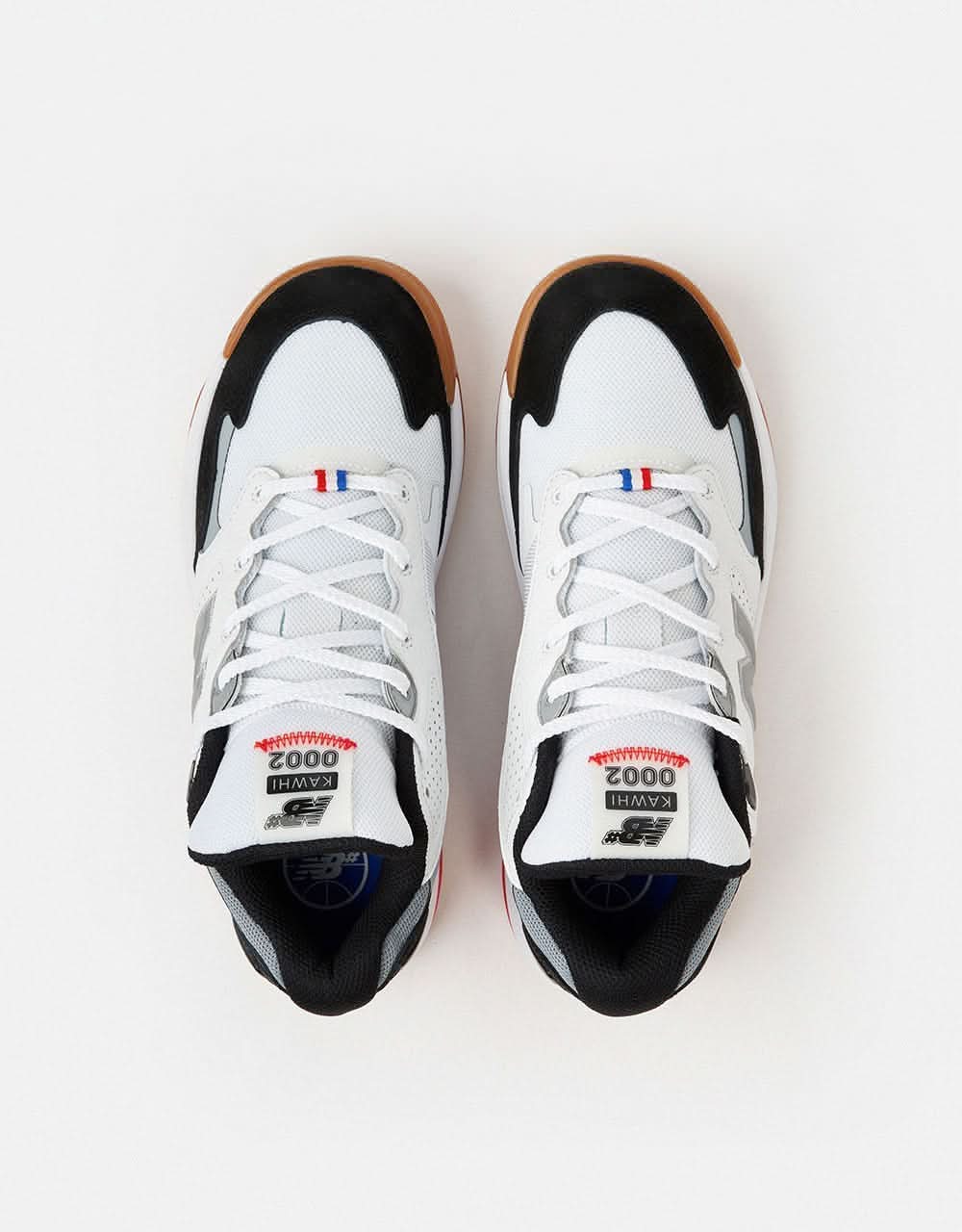 New Balance Numeric x Kawhi Leonard x Tiago Lemos 0002 Shoes - White/Black/Red - Image 2
