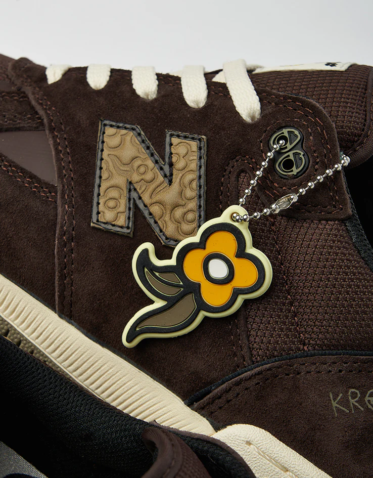 New Balance Numeric x Krooked Tom Knox 600 Skate Shoes - Brown - Image 7