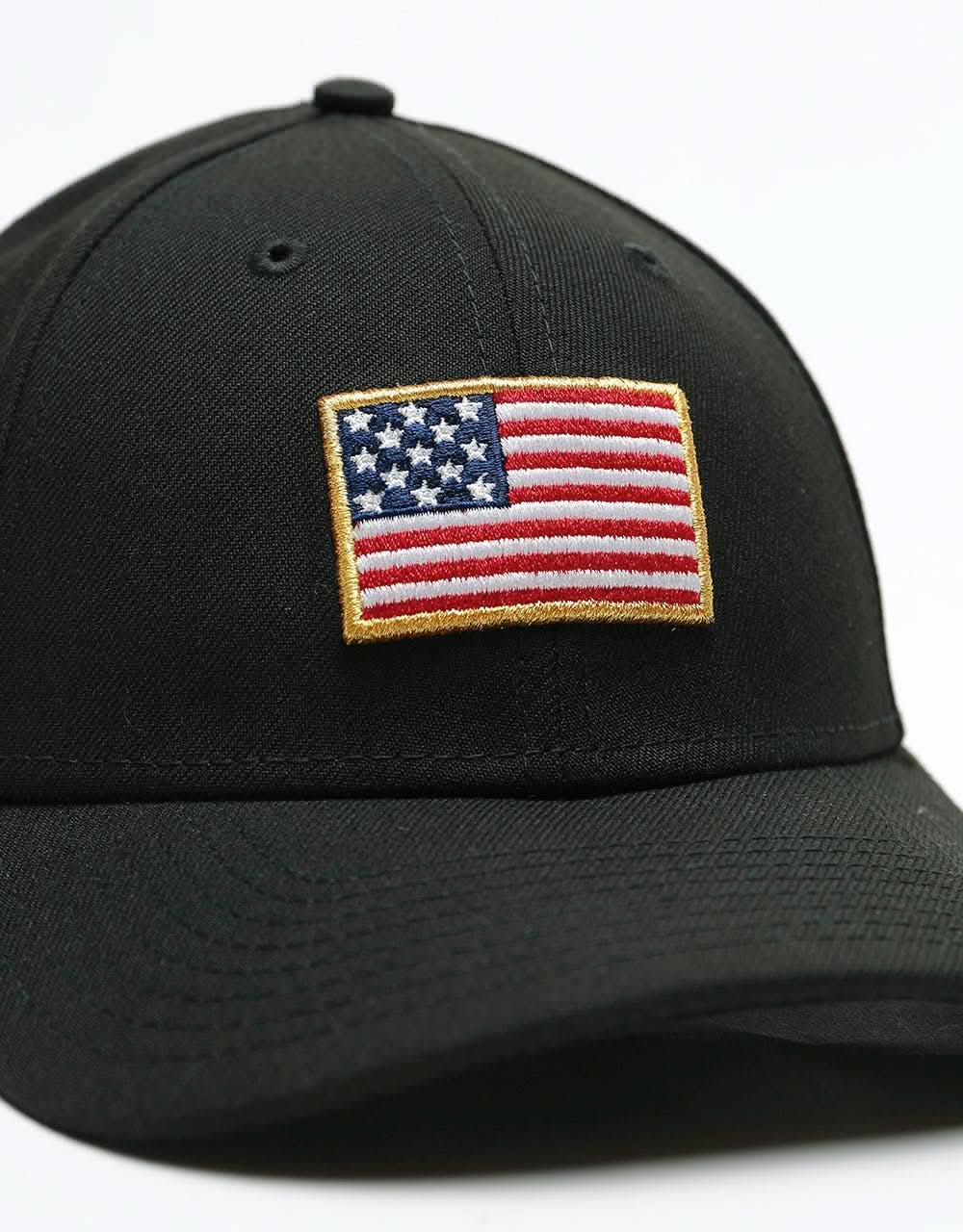 New Era 9Forty Flagged Cap - Black - Image 2