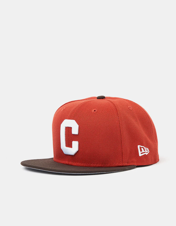 New Era Chicago Cubs Visor Clip 59Fifty® Fitted Cap - Rust/Brown