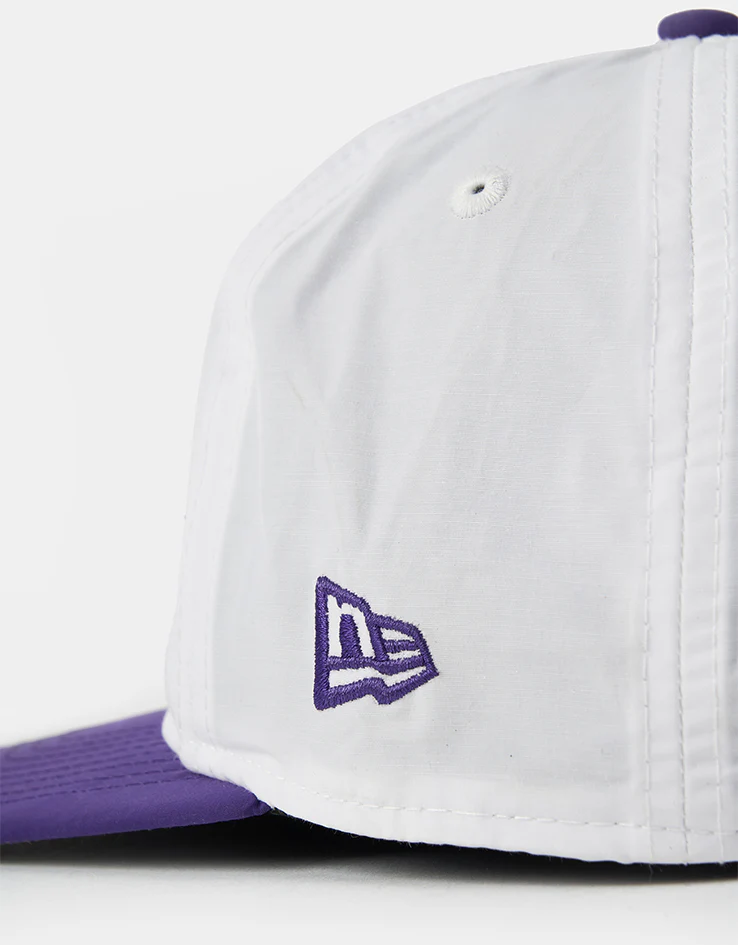 New Era Los Angeles Lakers NBA Draft Golfer Strapback Cap - White/Purple - Image 3