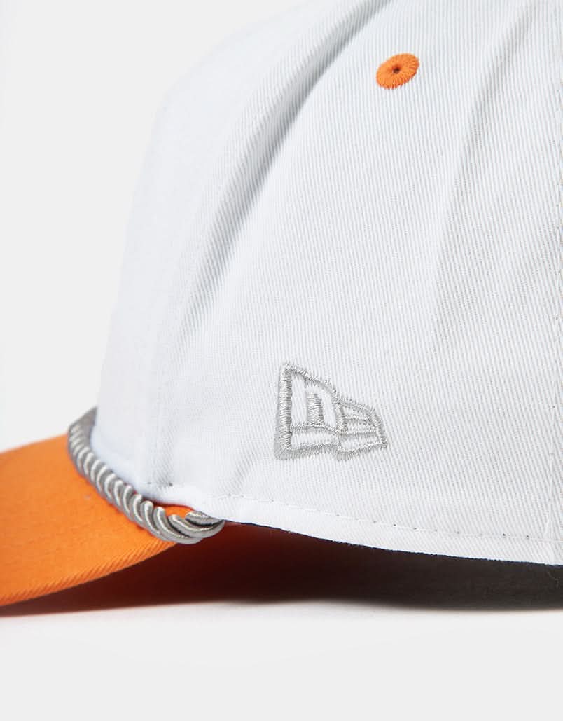 New Era NBA Phoenix Suns Washed Golfer Cap - White/Orange - Image 3