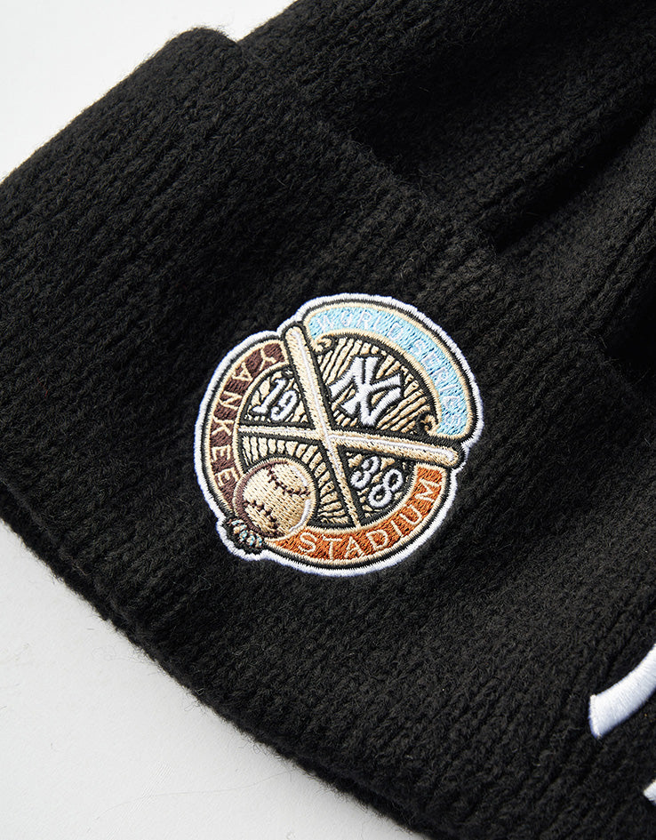 New Era New York Yankees MLB World Series Beanie - Black - Image 4