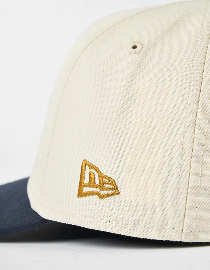 New Era New York Yankees World Series Patch E-Frame Snapback Cap - Light Beige - Image 3