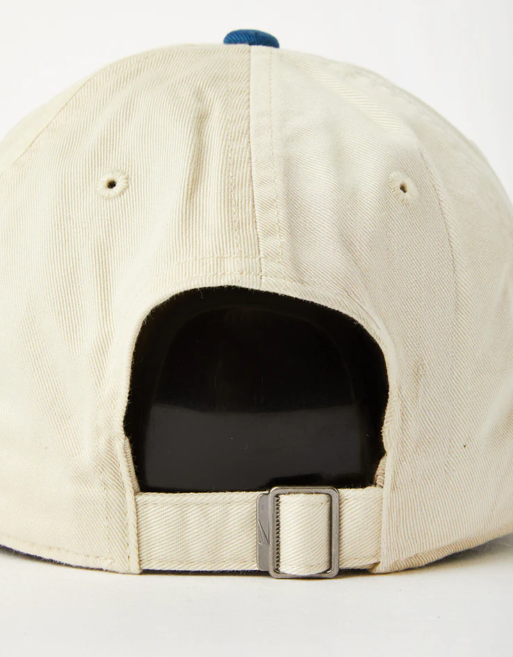 Nike Club Unstructured Futura Wash Cap - Light Khaki/Court Blue/Court Blue - Image 4