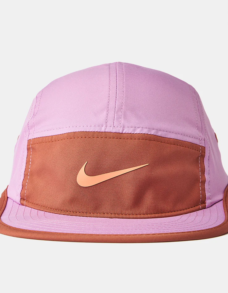 Nike Dri-Fit Fly Cap - Light Magenta/Dusty Peach/Orange Frost - Image 3