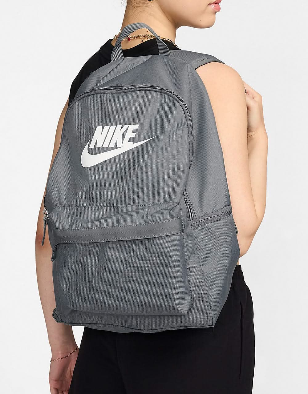 Nike Heritage Backpack - Smoke Grey/Smoke Grey/White - Image 8