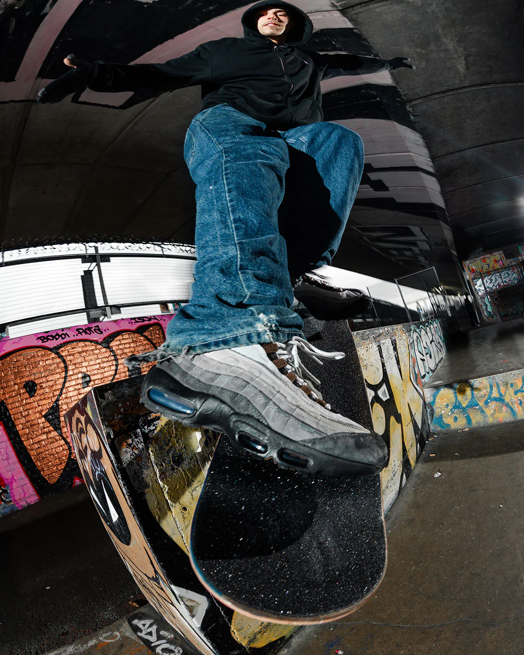 Nike SB Air Max 95 Skate Shoes - Black/Cacao Wow-Anthracite-Lt Graphite - Image 10