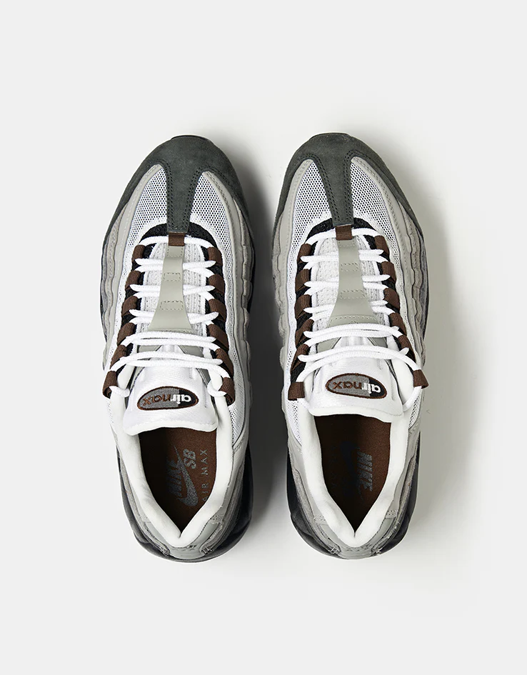 Nike SB Air Max 95 Skate Shoes - Black/Cacao Wow-Anthracite-Lt Graphite - Image 3