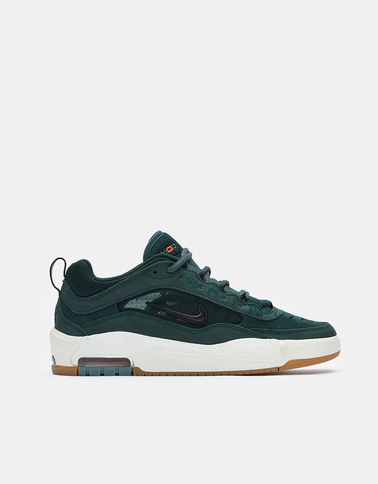 Nike SB Air Max Ishod ISO Skate Shoes - Deep Fir/Black-Fir-Sail