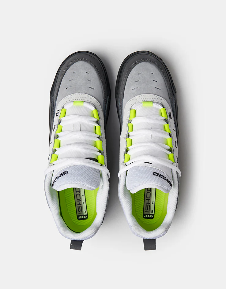 Nike SB Air Max Ishod Skate Shoes - Black/Neon Yellow-Anthracite-Lt Graphite - Image 2