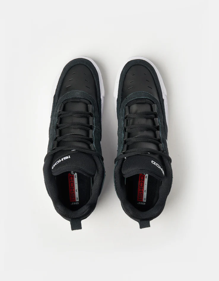 Nike SB Air Max Ishod Skate Shoes - Black/White-Black-Black - Image 2