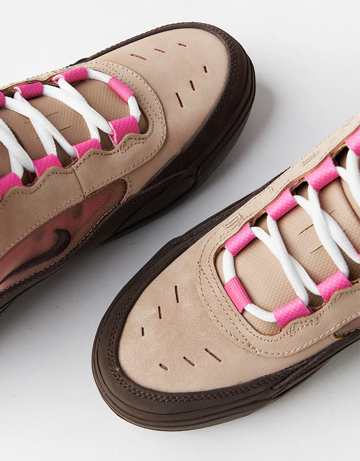 Nike SB Air Max Ishod Skate Shoes - Hemp/Baroque Brown-Pinksicle - Image 8
