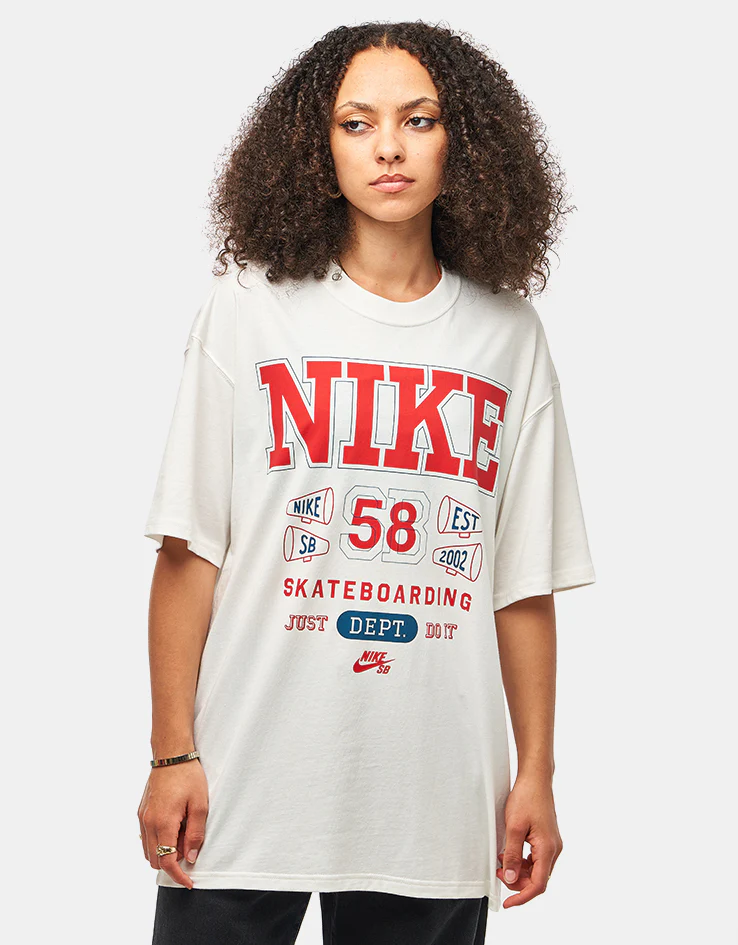 Nike SB Athletics T-Shirt - Sail - Image 4
