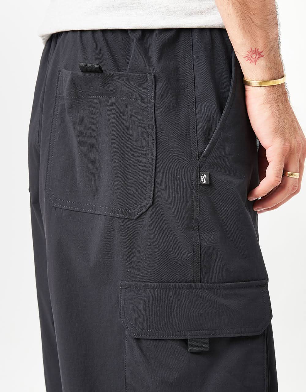 Nike SB Belted Kearny Cargo Pant - Black/White - Image 6