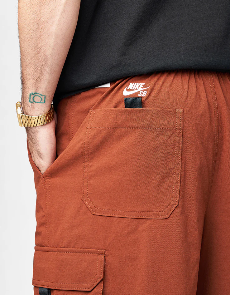 Nike SB Belted Kearny Cargo Shorts - Cinnamon/White - Image 2