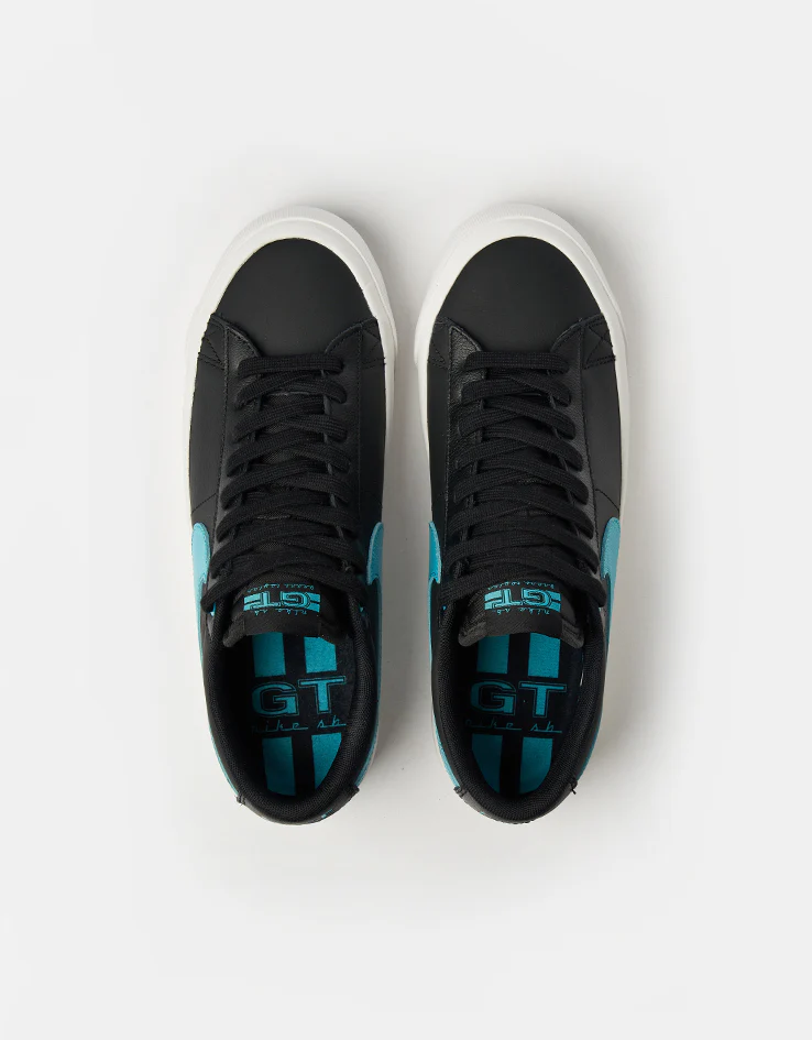 Nike SB Blazer Low Pro GT Skate Shoes - Black/Dusty Cactus-Black-Summit White - Image 2