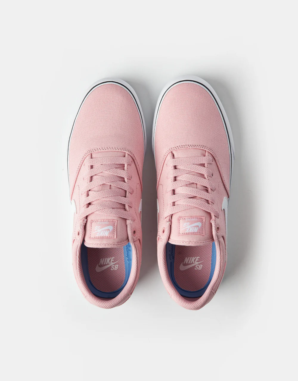 Nike SB Chron 2 Canvas Skate Shoes - Pink Glaze/White-Pink Glaze-Black - Image 2