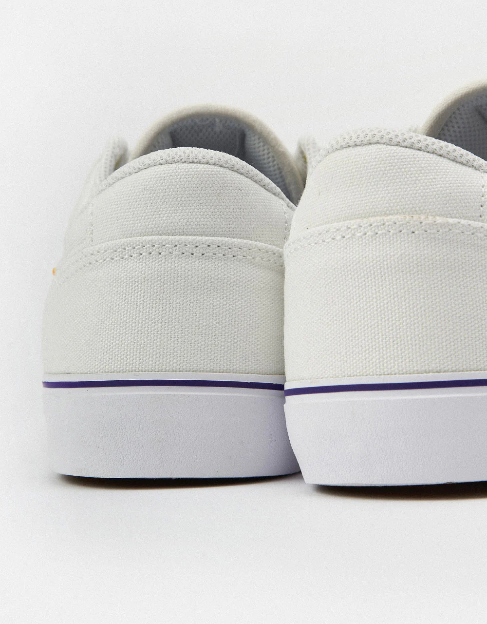 Nike SB Chron 2 Canvas Skate Shoes - Summit White/University Gold - Image 8