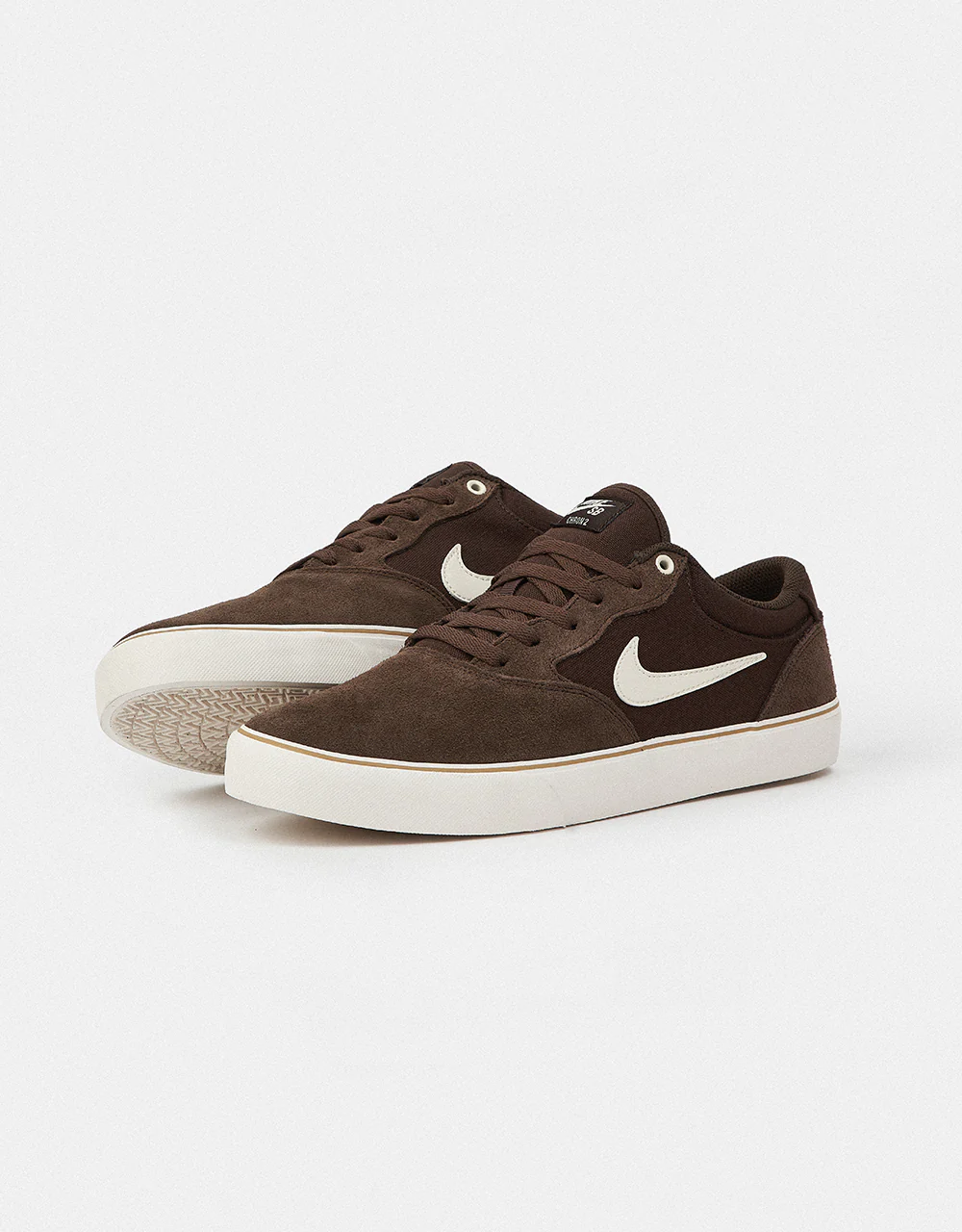 Nike SB Chron 2 Skate Shoes - Baroque Brown/Pale Ivory-Phantom - Image 5