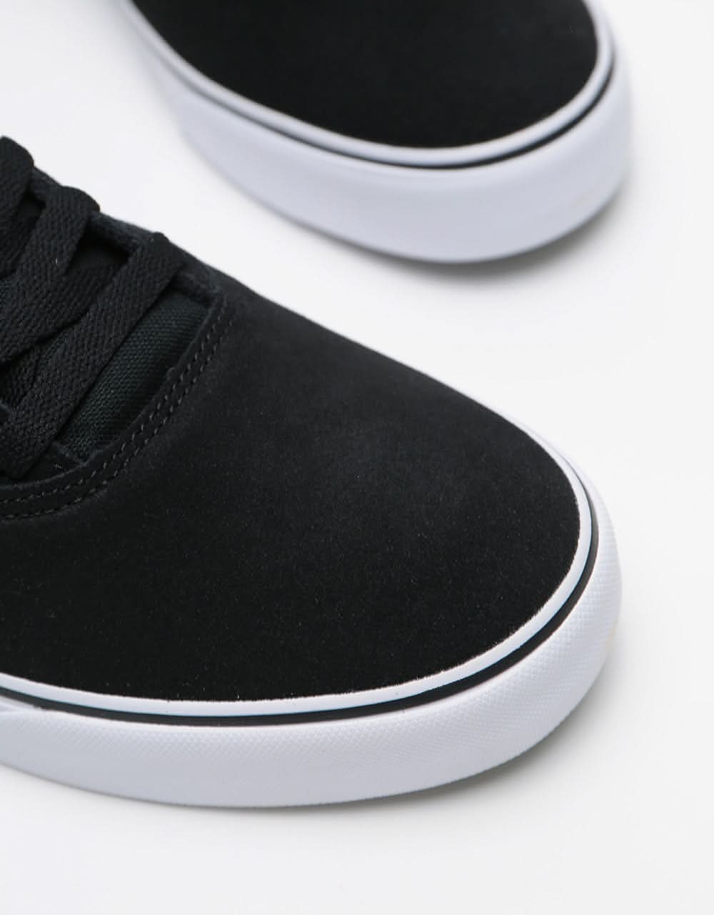 Nike SB Chron 2 Skate Shoes - Black/White-Black - Image 7