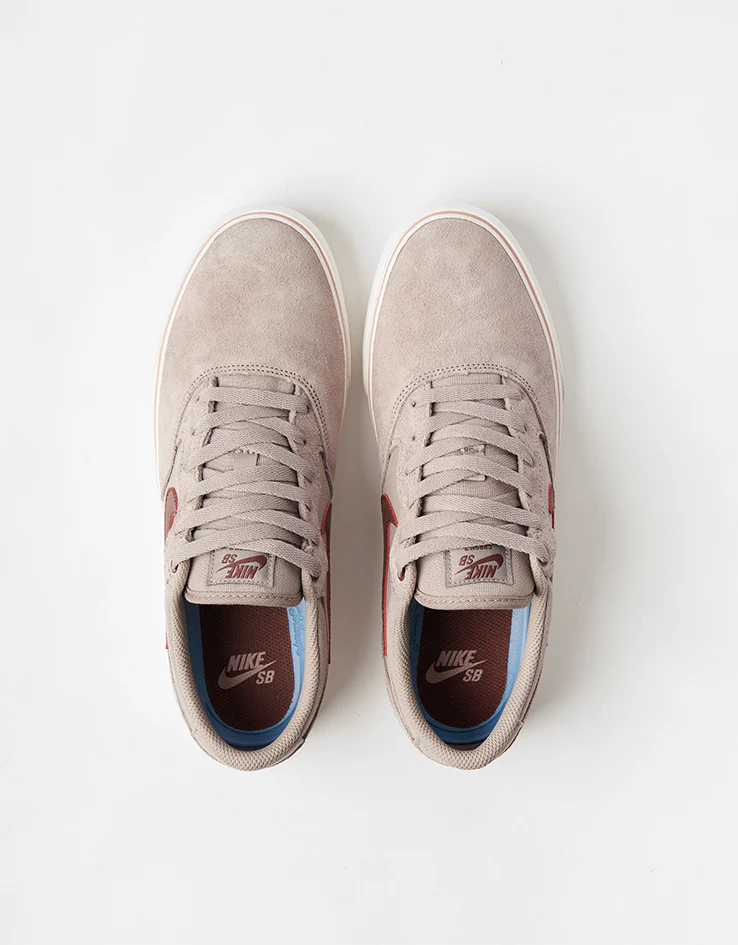 Nike SB Chron 2 Skate Shoes - Malt/Red Sepia-Phantom-Particle Pink - Image 2