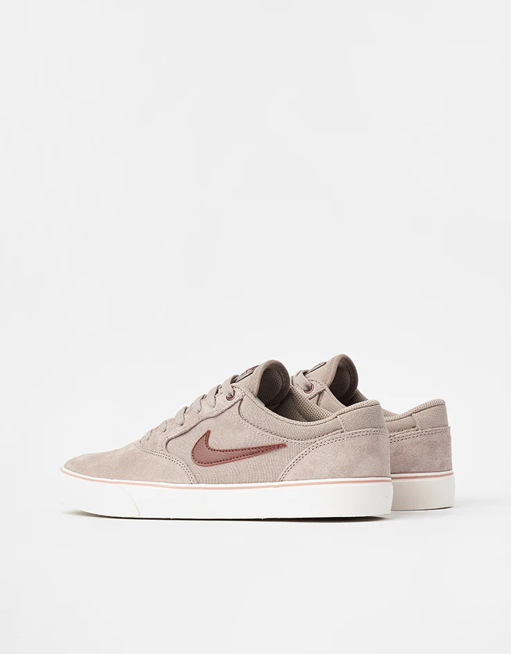 Nike SB Chron 2 Skate Shoes - Malt/Red Sepia-Phantom-Particle Pink - Image 4