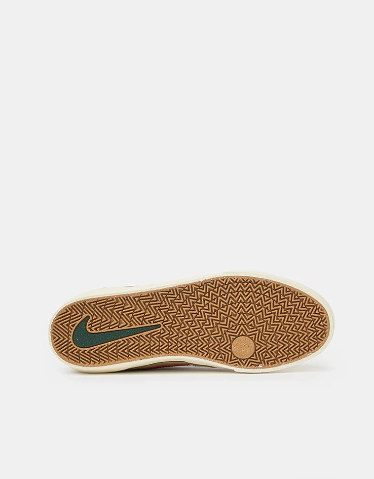 Nike SB Chron 2 Skate Shoes - Parachute Beige/Dark Team Red - Image 8