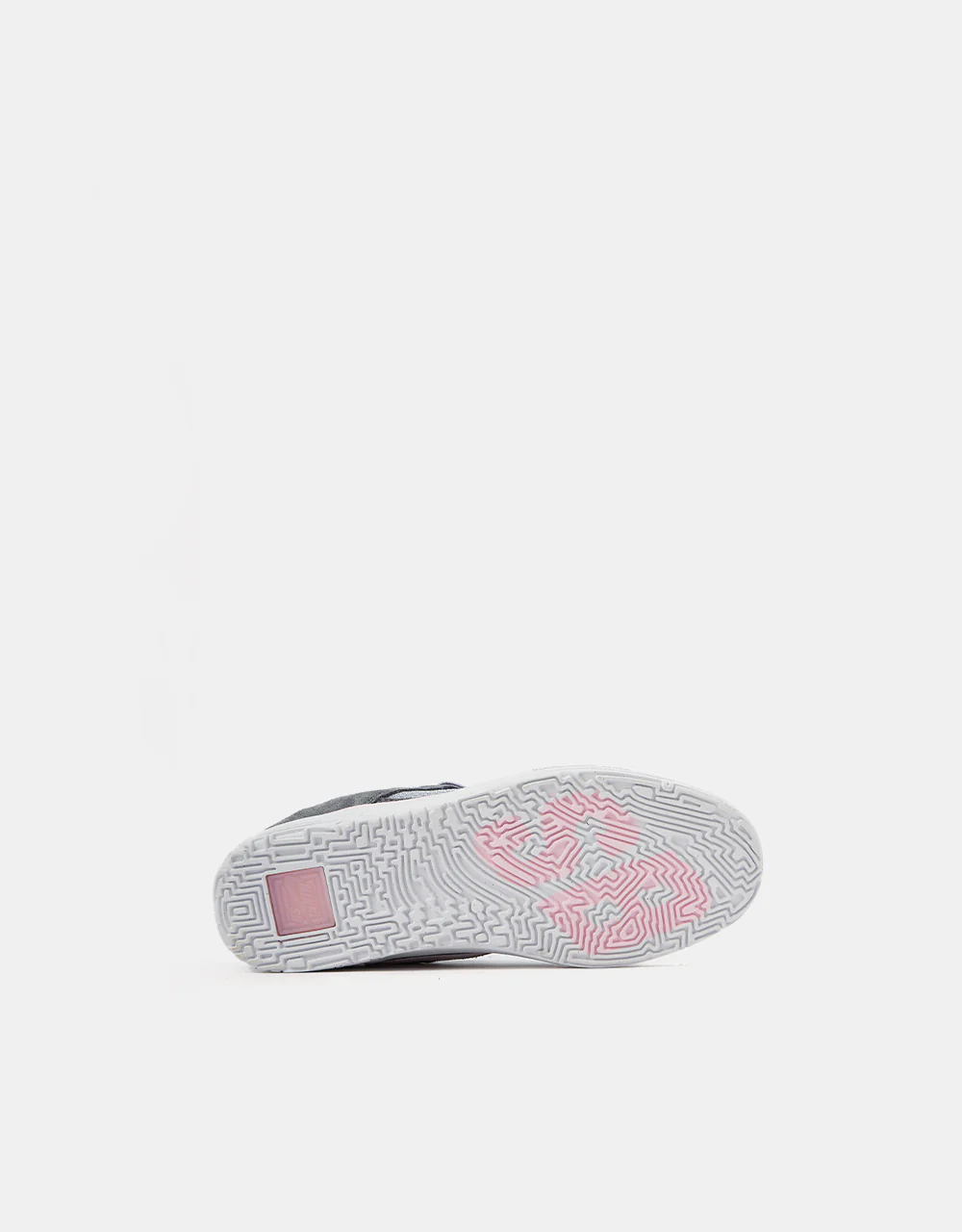 Nike SB Day One GS Kids Skate Shoes - Cool Grey/Pink Foam -Wolf Grey - Image 2