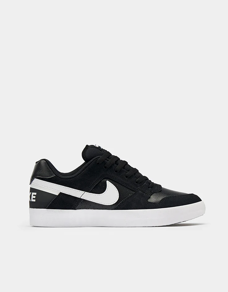 Nike SB Delta Force Vulc Skate Shoes - Black/White-Anthracite