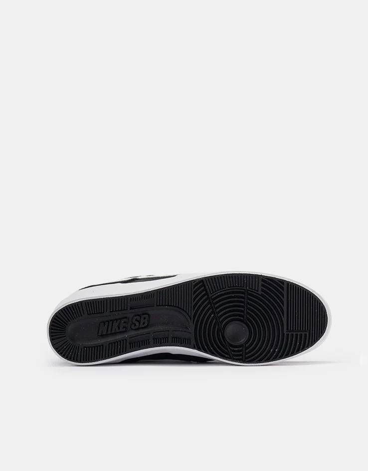 Nike SB Delta Force Vulc Skate Shoes - Black/White-Anthracite - Image 8