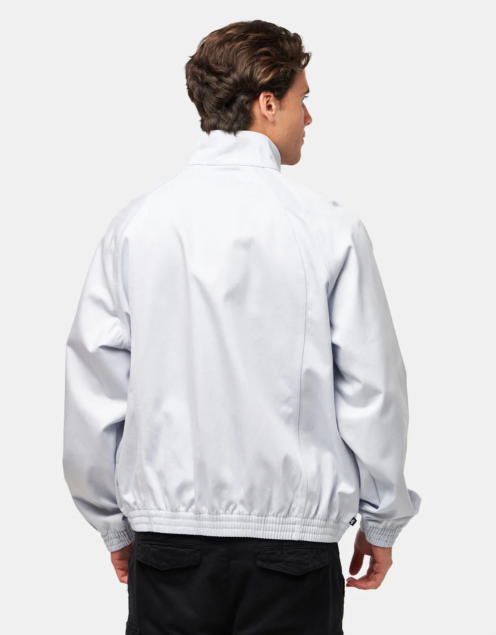 Nike SB Denim Full Zip Track Jacket - Football Grey/White - Image 2