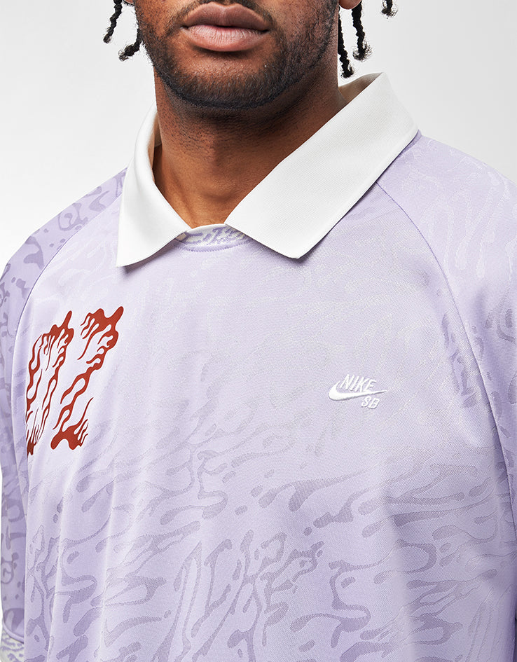 Nike SB Dri-Fit Jacquard Jersey - Hydrangeas/Sail/White - Image 5