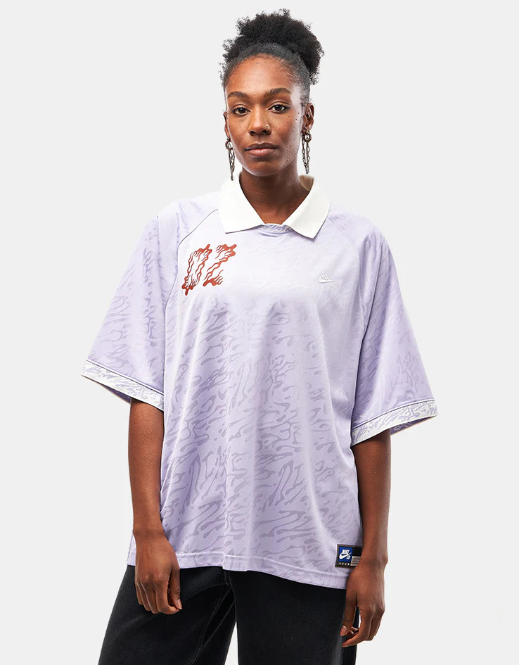 Nike SB Dri-Fit Jacquard Jersey - Hydrangeas/Sail/White - Image 8