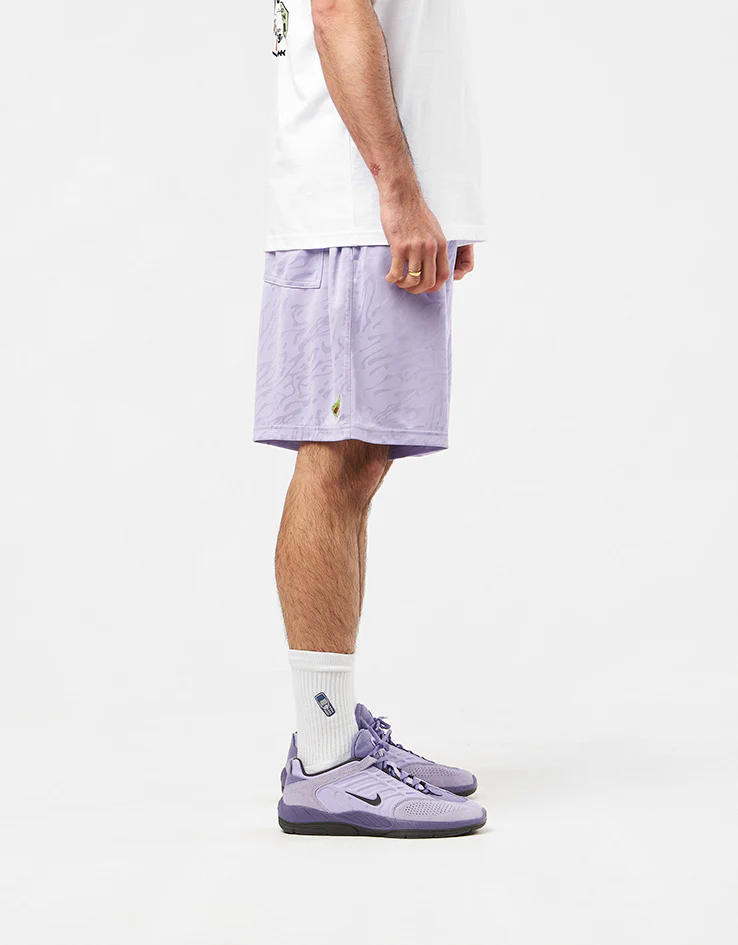 Nike SB Dri-Fit Jacquard Sport Shorts - Hydrangeas/White - Image 3