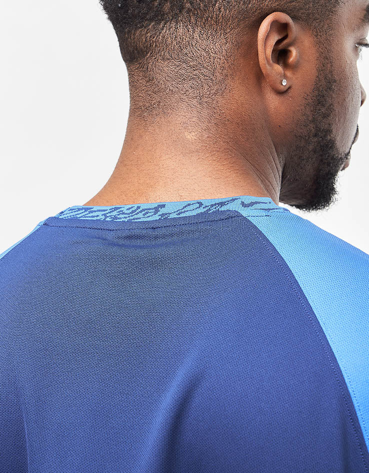Nike SB Dri-Fit Knitted Jersey - Blue Void/Game Royal/White - Image 5