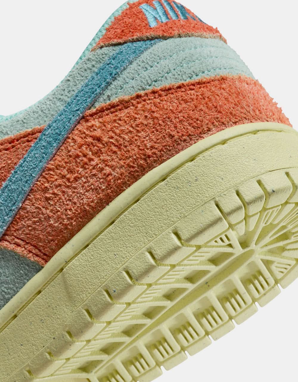 Nike SB Dunk Low Pro Premium Skate Shoes - Orange/Noise Aqua-Emerald Rise-Orange-Lemon Chiffon - Image 10